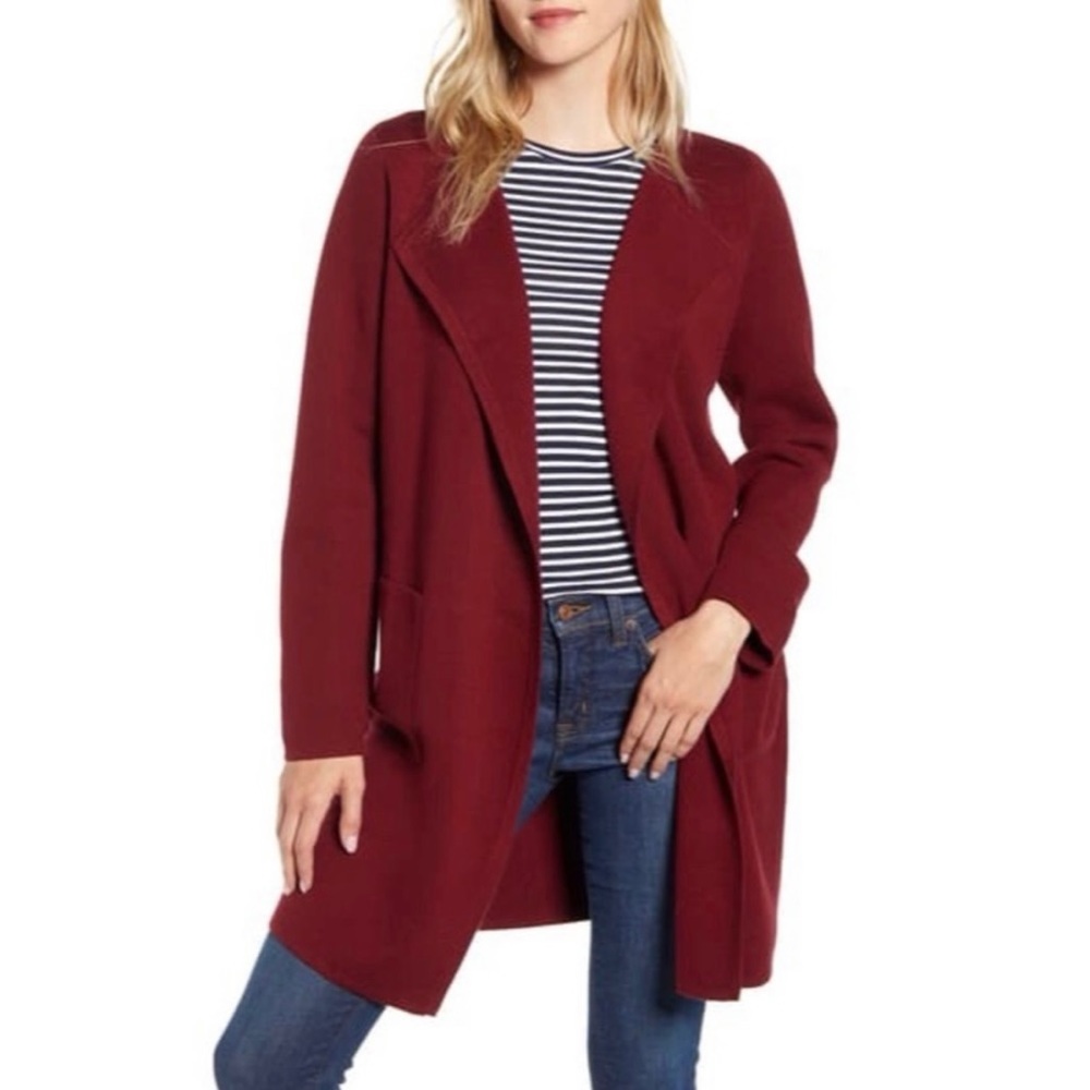 J. Crew Juliette Collarless Sweater Blazer